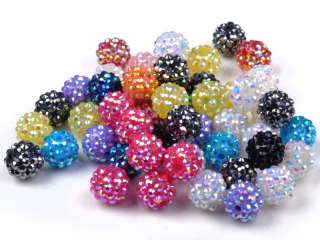   jewelry lots 100pcs Basketball wives Earrings Rhinestone Spacer Beads
