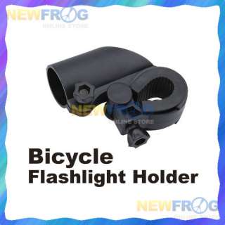 Bicycle Bike Flashlight LED Torch Mount Holder Clip C  