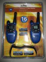 Motorola MC220R 2 Way Radio Walkie Talkie Value Pack w/ Batteries 