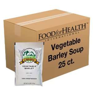 Vegetable Barley Soup   25 count  Grocery & Gourmet Food