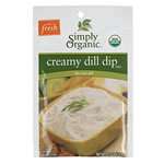 Organic Creamy Dill Dip Mix   .7 oz Packet [835]  