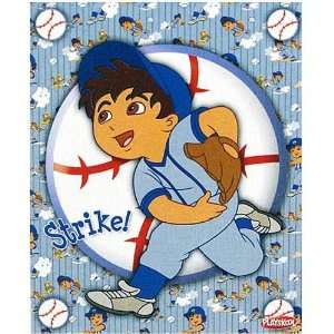  Go Diego Go Woodboard Puzzle [Baseball   9 Pieces] Toys & Games