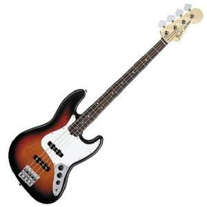   Electric Jazz Bass J Bass Guitar 3 Tone Sunburst Musical Instruments