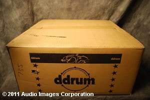 ddrum Carmine Appice Snare Drum Brass NEW NIB 5x14  