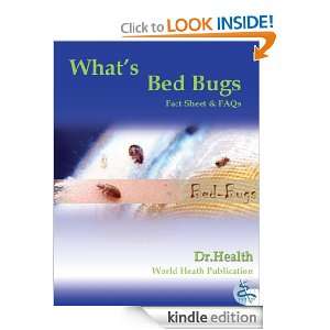 Whats Bed Bug   Fact Sheet & FAQs Dr. Health  Kindle 