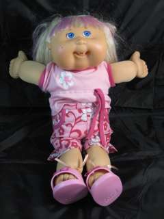 CABBAGE PATCH KIDS CPK 2004 PLAY ALONG PA 25 CUTE DOLL PINK HAIR 