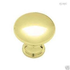 Polished Brass Cabinet Door Knob Pull FREE SHIP 25+  
