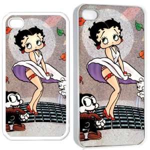  boopsie cola betty boop p3 iPhone Hard Case 4s White: Cell 