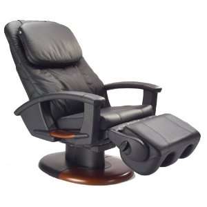   Robotic Human Touch Massage Chair   Black Leather RF: Home & Kitchen