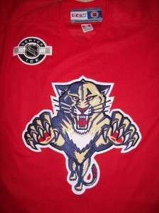 Florida Panthers NHL CCM Center Ice M Sewn Logo Jersey  