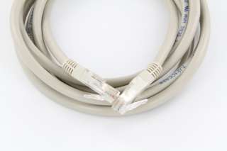 FT Patch Ethernet Network Cable Cord CAT6 CAT 6   Gray   Computer 