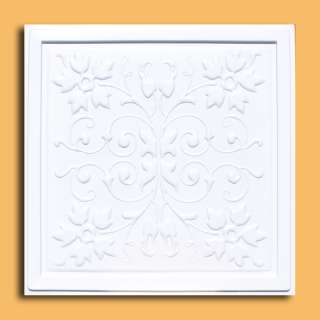 Drop/Gkue Ceiling Tile   KARACHi, many Antique White  