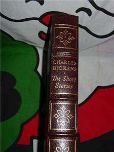 Easton Press Books ~ SHORT STORIES by Charles Dickens ~  