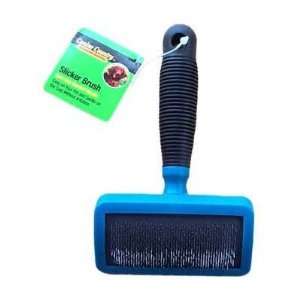 New   Medium Slicker Brush by PetEdge Patio, Lawn 
