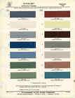 1960 Pontiac Paint Color Chart 60 PPG Bonneville Other