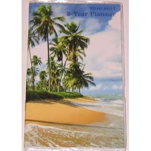  2010 2011 Tropical Beaches 2 Year Pocket Calendar Office 
