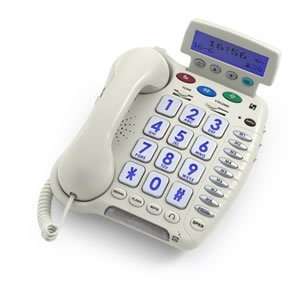  ClearSounds Amplified Caller ID Phone CS50 WHITE