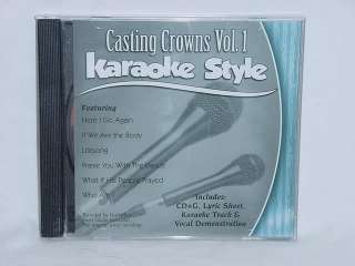 Casting Crowns V1 Christian Karaoke NEW CD+G Who Am I  