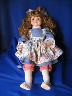 Collectible Doll Westminster Bisque Porcelain Head, hands, feet 17 