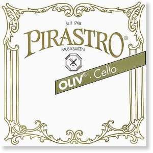 Pirastro Oliv 4/4 Cello D String   Aluminum/Gut   27.5(Medium/Heavy 