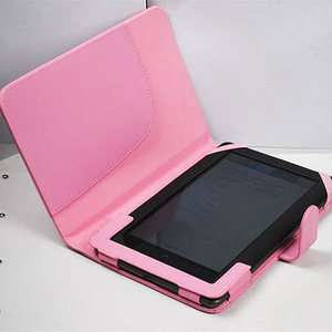 GIRLS PINK Leather Case Cover for NOOK Tablet NOOK Color BARNES 
