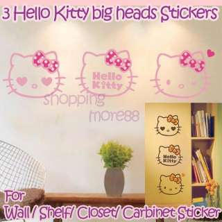 Hello Kitty Cute Wall Sticker Home Decor 30x7 3hh  