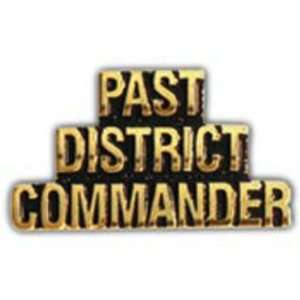  Past District Commander Pin 1 Arts, Crafts & Sewing
