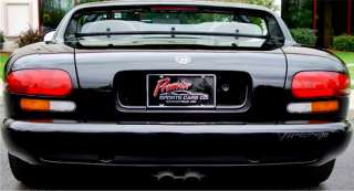 Dodge Viper RT/10 Chrome vinyl Bumper emblems IGCV2RT B  