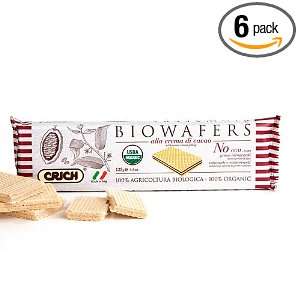 Crich Biowafers, Light Cocoa Cream Flavor, 4.4 Ounce Packages (Pack of 