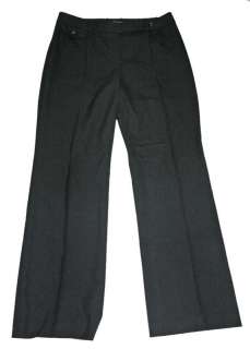 ANN TAYLOR black dress pants Size 8 front crease  