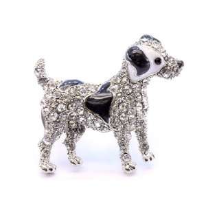   Jack Russell Rat Terrier Cocktail Bling Fashion Ring 