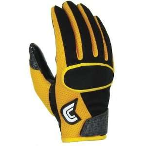 Cutters Adult Home Gold C Tack Receiver Gloves   Large   Equipment 