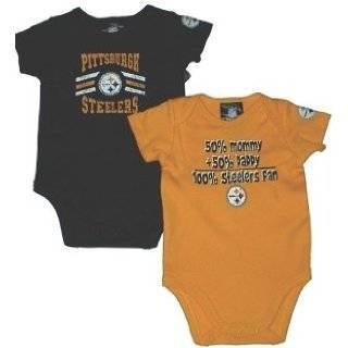 NFL Team Newborn Baby Gerber Two Pack Short Sleeve Bodysuit Creepers
