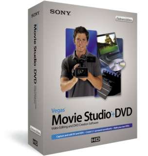 Sony Vegas Movie Studio + DVD 7 Platinum Edition PC  