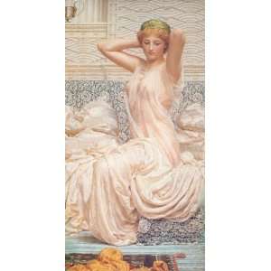FRAMED oil paintings   Albert Joseph Moore   24 x 46 inches   Silver