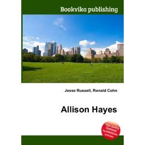  Allison Hayes Ronald Cohn Jesse Russell Books