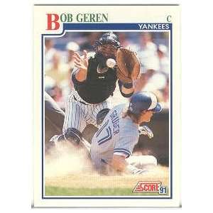  1991 Score #435 Bob Geren