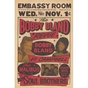 Bobby Bland   Vi Campbell, The Malibus, The Soul Brothers Concert 