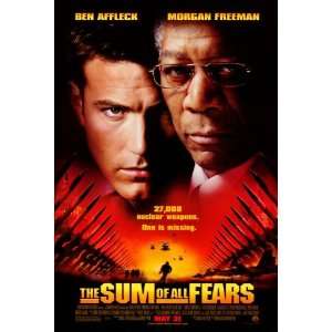 The Sum of All Fears (2002) 27 x 40 Movie Poster Style B  