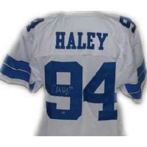  Autographed Charles Haley Ball   (Jersey Sports 