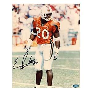 Ed Reed #20 Autographed / Signed Miami Hurricanes College Football 