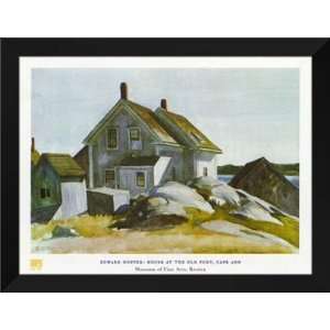 Edward Hopper FRAMED Art 28x36 House At Old Fort