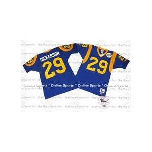 Eric Dickerson 1985 Los Angeles Rams #29 Authentic Throwback Mitchell 