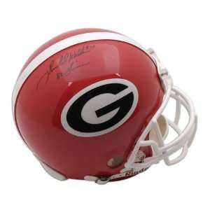 Herschel Walker Autographed Helmet  Details Georgia Bulldogs, with 