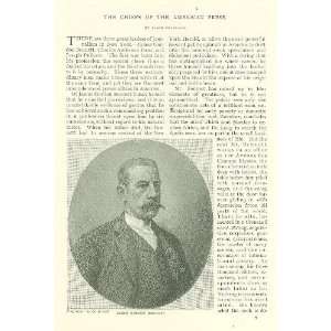 1894 American Press Newspapers James Gordon Bennett Charles A Dana 