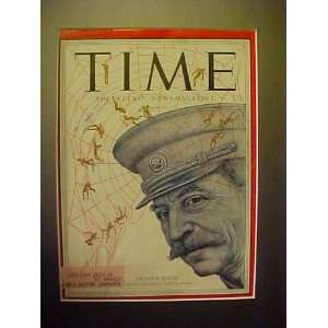 Joseph Stalin March 16, 1953 Time Magazine Professionally Matted Cover 