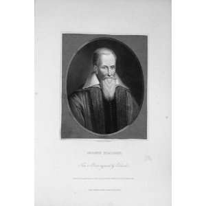   Charles Knight 1835 Antique Portrait Joseph Scaliger