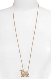 kate spade new york wild one camel pendant necklace $128.00