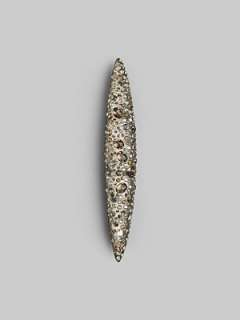 Alexis Bittar   Champagne Dust Crystal Elongated Marquis Pin   Saks 