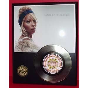 Mary J Blige 24kt Gold Record LTD Edition Display ***FREE 